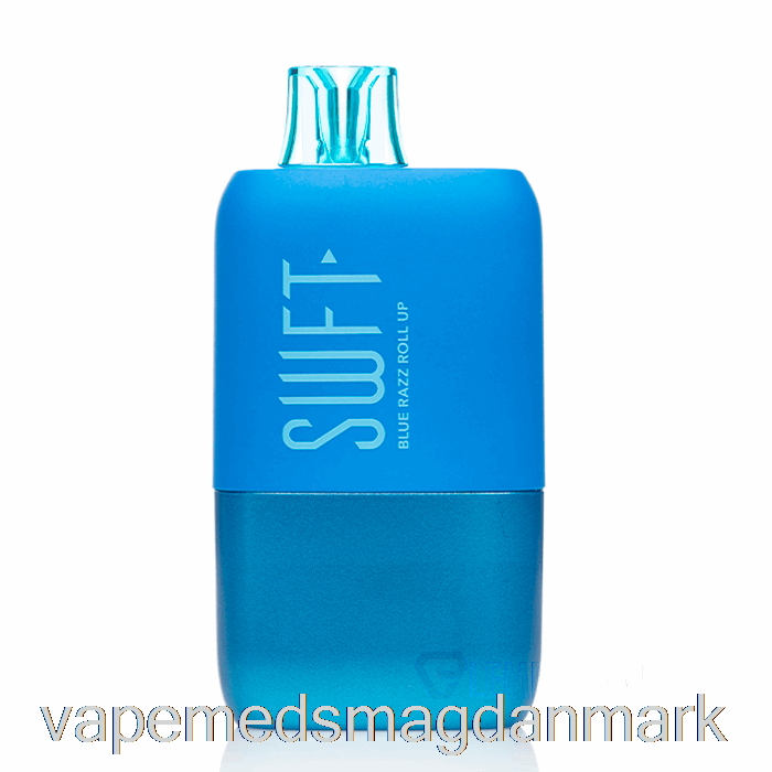 Vape Væske Swft Icon 7500 Smart Display Engangs Blå Razz Roll Up